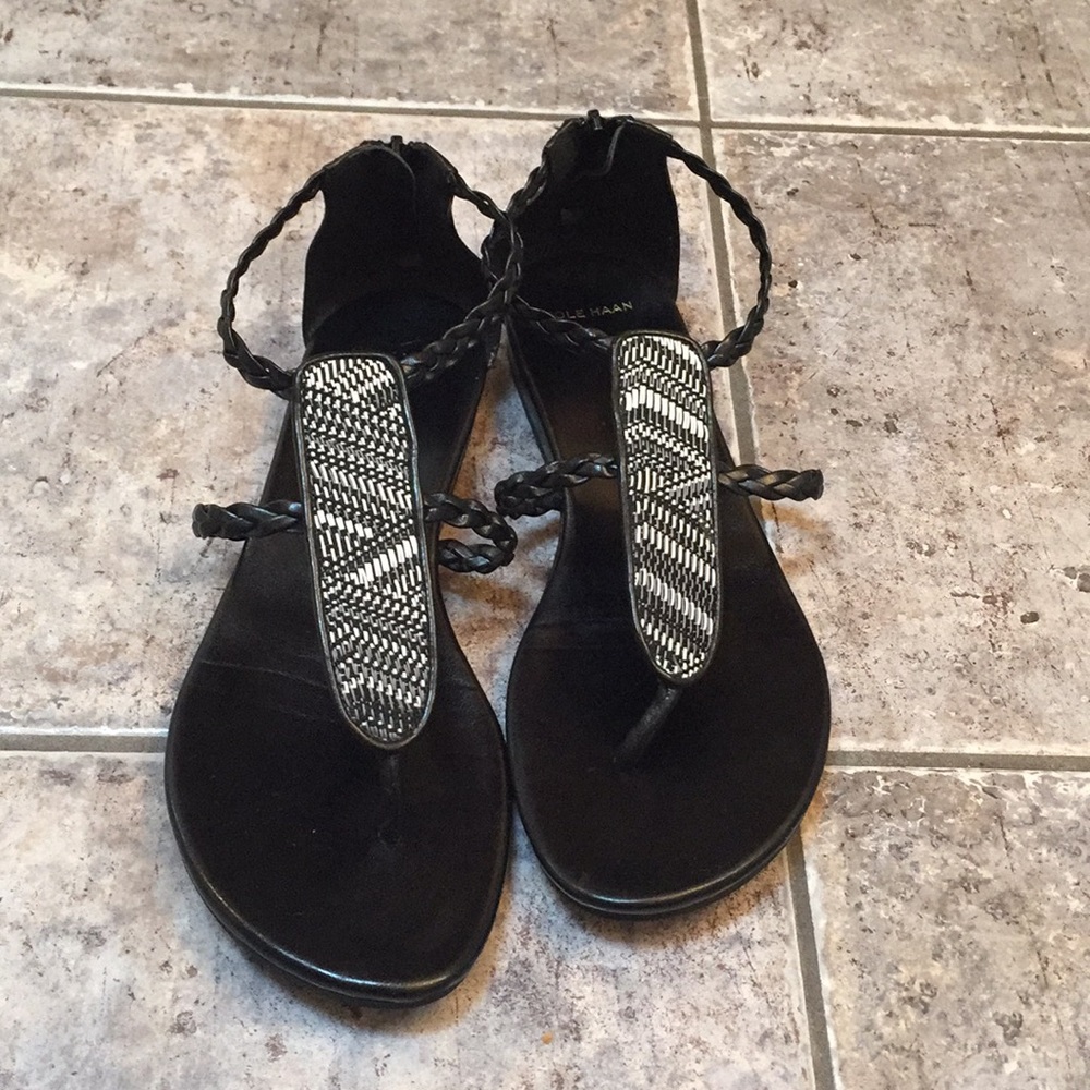 Cole Haan Abbe Braided Woven Sandal